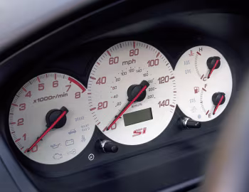 Комбінація приладів 2002–03 Honda Civic Si Hatchback [North America] (EP3) '2001–03