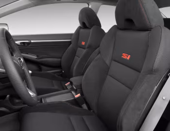 Interior 2009–11 Honda Civic Si Sedan [North America] (FA5) '2008–11