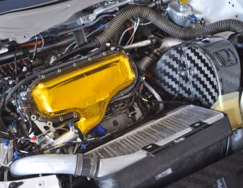 Sob o capô Honda Civic WTCC '2013