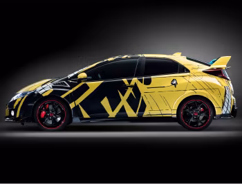 Honda Civic Type R WTCC Art Car by Jean Graton (FK2) '06.2016