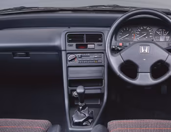 Painel frontal Honda CR-X SiR [Japan] (EF8) '09.1989–02.1992