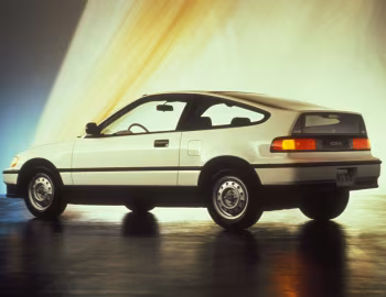 1990–91 Honda CRX HF [North America] (EF) '1989–91