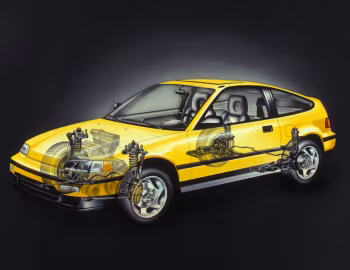 1990–91 Honda CRX Si [North America] (EF) '1989–91