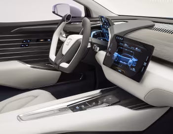Interior Honda FCV Сoncept '11.2014