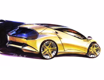 Скетч Honda JV-X Concept '1997