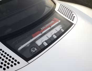 Sob o capô Honda HSC Concept '10.2003