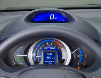 Комбинация приборов 2010–11 Honda Insight [North America] (ZE2) '2009–11