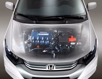 Sob o capô Honda Insight [EU-spec] (ZE2) '2009–11