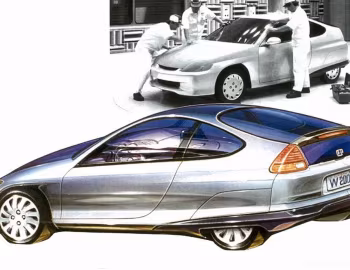 Sketch Honda Insight '1999–2006