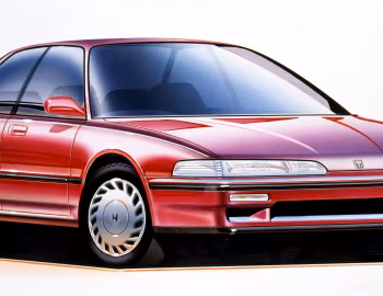 Esboço (sketch) Honda Integra '1989–93