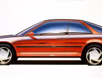 Esboço (sketch) Honda Integra '1989–93