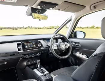Interior Honda Jazz e:HEV Crosstar [UK-spec] '2023–pr.