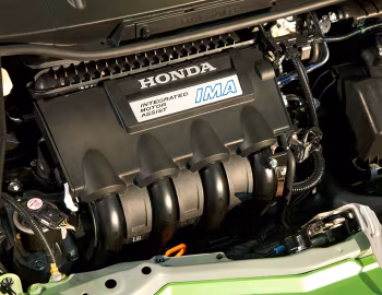Sob o capô Honda Jazz Hybrid [UK-spec] '2010–15