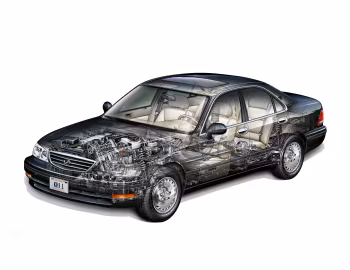 Honda Legend [EU-spec] (KA9) '1996–98