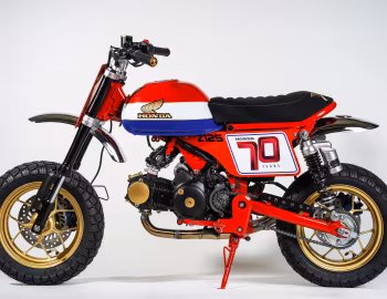 Honda Z125 Monkey Flat Tracker by Kingston Custom '09.2018