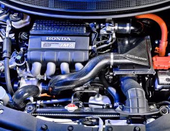 Sob o capô Mugen Honda CR-Z Concept (ZF1) '2011