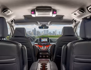 Interior 2023–24 Honda Odyssey Black Edition [Mexico] '2022–24