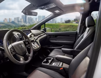 Interior 2023–24 Honda Odyssey Black Edition [Mexico] '2022–24