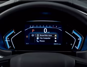 Комбинация приборов 2018–20 Honda Odyssey [North America] '2017–20