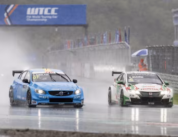 Cyan Racing Volvo S60 Polestar TC1 WTCC, JAS Motorsport Honda Civic Type R WTCC