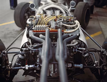 Bajo el capó Honda RA272 '1965
