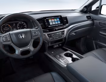 Painel frontal 2024–pr. Honda Ridgeline TrailSport [North America] '2023–pr.