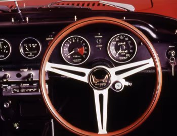 Painel frontal Honda S800 Coupe [Japan] '01.1966–05.1968