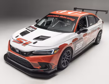 Team Honda Research West Civic Si Race Car '11.2021