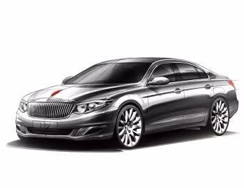 Эскиз Hongqi H7 (C131) '2013–16