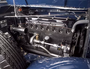Bajo el capó Horch 8 Typ 780 B Cabriolet '1934