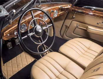 Interior Horch 853 A Sport Cabriolet von Gläser '1938