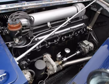 Bajo el capó Horch 853 Cabriolet (853400) '1938
