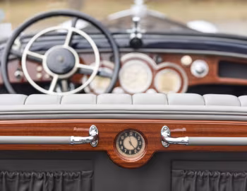 Interior Horch 8 Typ 750 Offener Tourenwagen '1933
