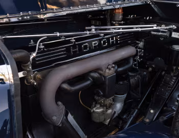 Bajo el capó Horch 8 Typ 780 B Cabriolet '1934