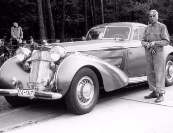 Horch 853 Stromlinien Coupé, Bernd Rosemeyer