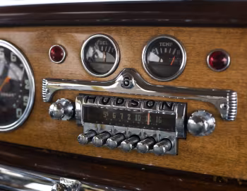 Комбинация приборов 1949 Hudson Commodore Six Sedan