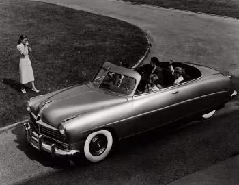 1949 Hudson Commodore Custom Eight Brougham Convertible (494)