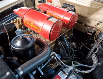 Под капотом 1949 Hudson Commodore Custom Six Brougham Convertible (492)