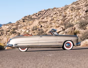 1950 Hudson Custom Commodore Eight Convertible Brougham (504)