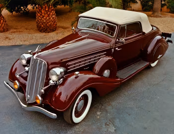 1935 Hudson Deluxe Eight Convertible