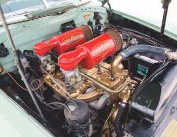 Под капотом 1952 Hudson Hornet Convertible Brougham (7В)
