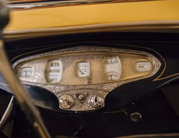 Комбинация приборов 1929 Hudson Model L Sport Phaeton