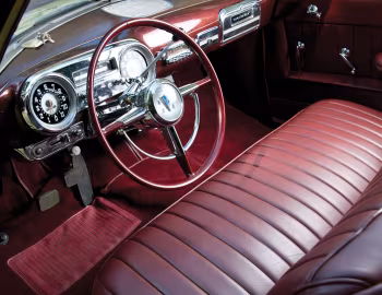 Интерьер 1951 Hudson Pacemaker Custom Brougham Convertible (4А) '1950–51