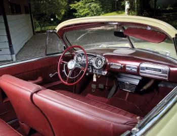 Интерьер 1951 Hudson Pacemaker Custom Brougham Convertible (4А) '1950–51