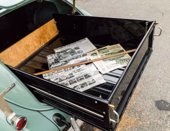 Багажник 1937 Hudson Terraplane DeLuxe Utility Coupe