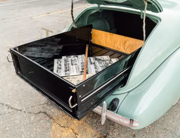 Багажник 1937 Hudson Terraplane DeLuxe Utility Coupe