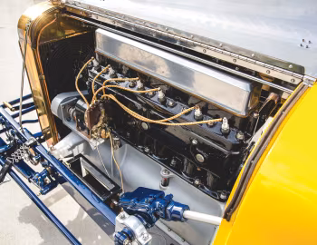 Под капотом Hudson "The Shaw Special" Race Car '1917