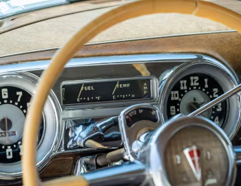 Камбінацыя прыбораў 1952 Hudson Wasp Brougham Coupe (5B)