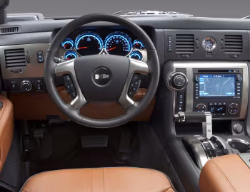 中控台 2008–09 Hummer H2 [North America] '2007–09