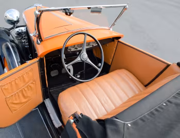 Interior 1932 Hupmobile Model B-216 Roadster